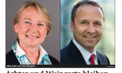 Beitragsbild zu News aus dem Börse Express PDF vom 10.04.2025: Heike Arbter und Frank Weingarts bleiben