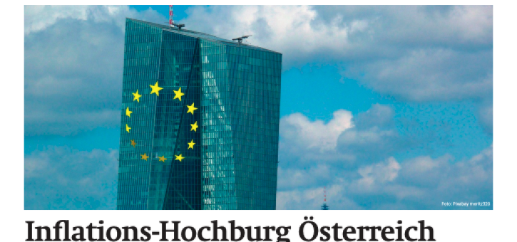 Beitragsbild zu News aus dem Börse Express PDF vom 28.05.2025: Inflationshochburg Österreich